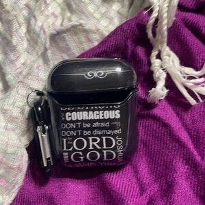 New encouraging Bible verse AirPod case
